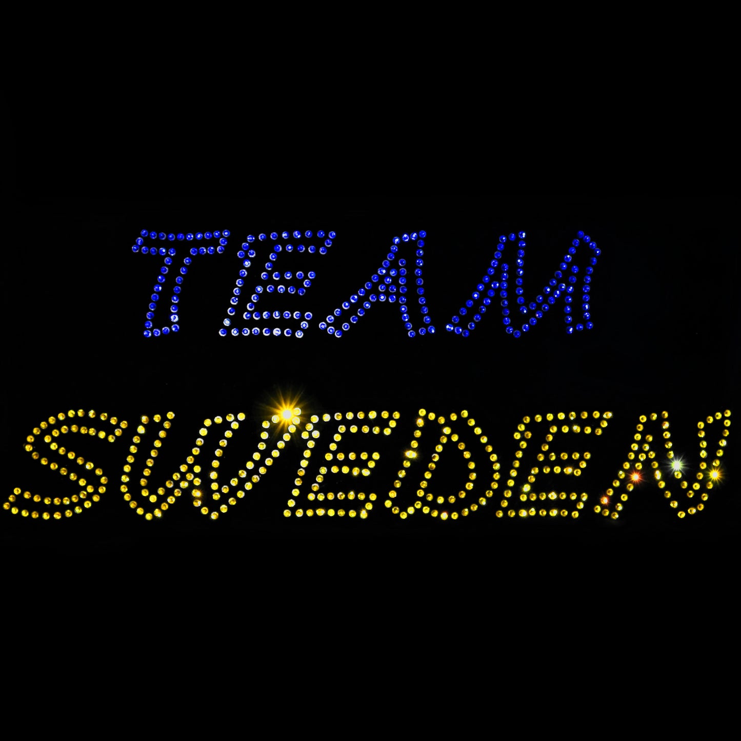 TEAM SWEDEN 35x14 cm