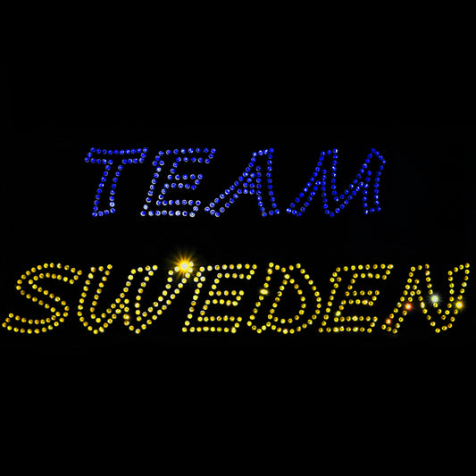 TEAM SWEDEN 35x14 cm