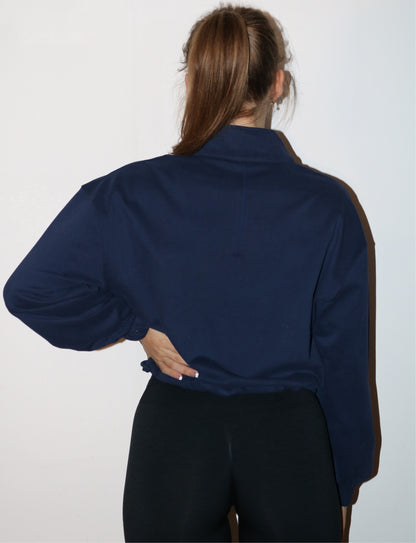 Tied Together Half Zip Sweatshirt