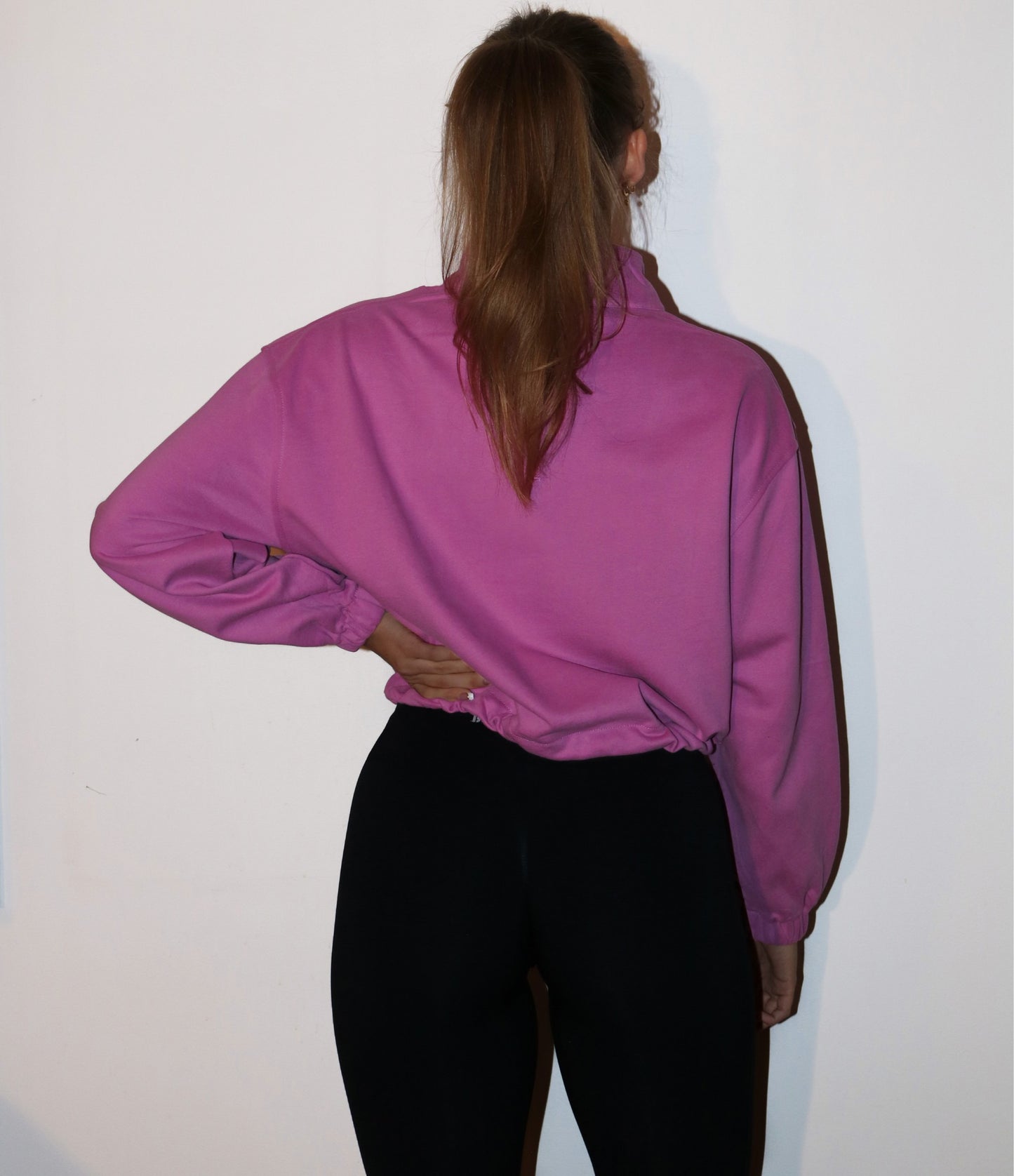 Tied Together Half Zip Sweatshirt